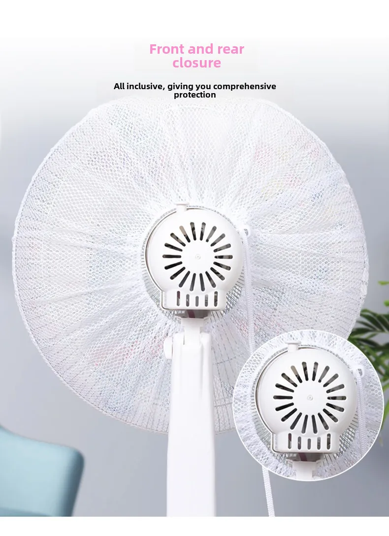 Electric Fan Net Cover Children's Anti-pinch Protective Cover Hexagonal Mesh Safety Protective Cover Source Manufacturer display picture 5