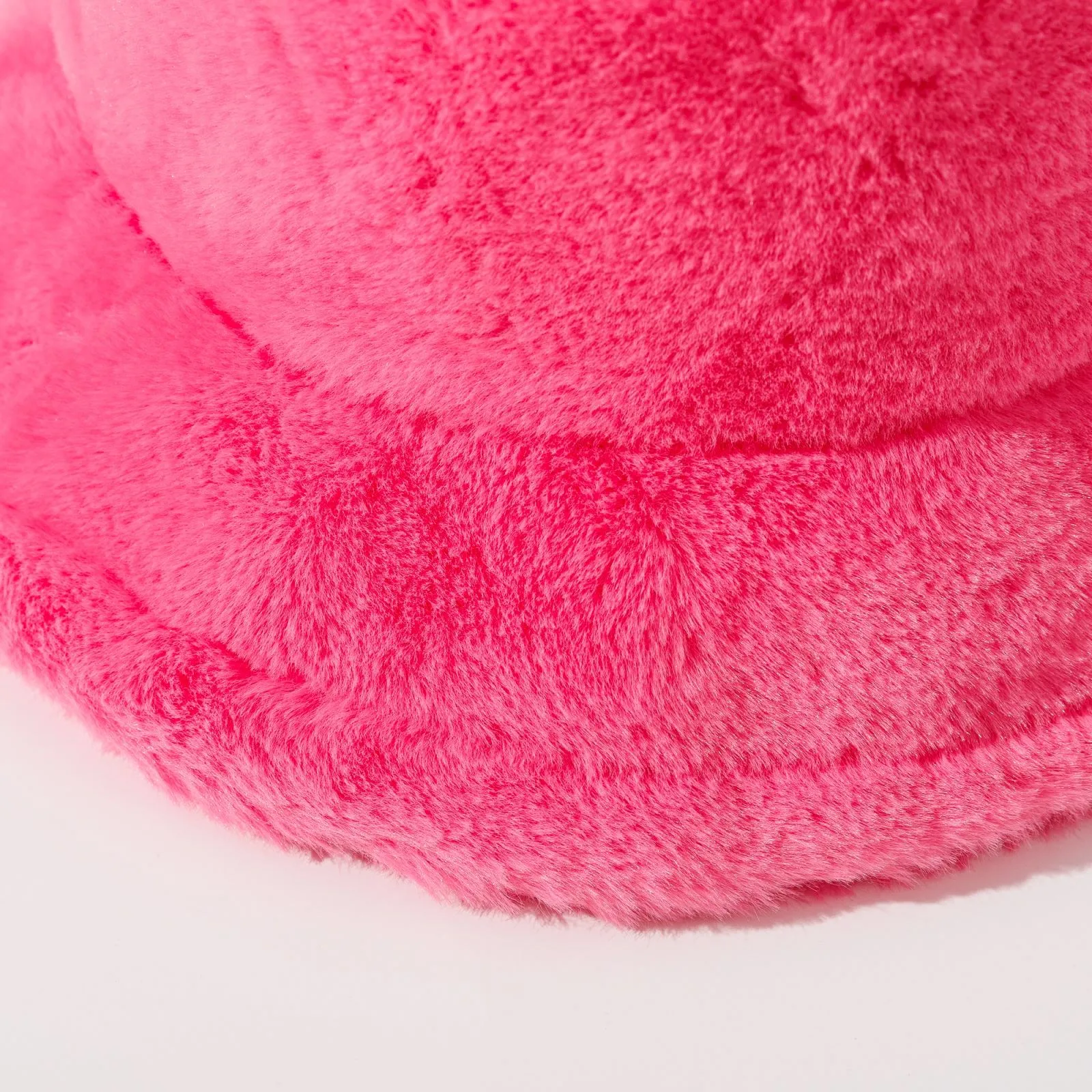 Autumn And Winter New Imitation Rabbit Fur And Velvet Fisherman Hat Women's Thickened Warm Basin Hat Fashionable  Bucket Hat Candy Color display picture 10