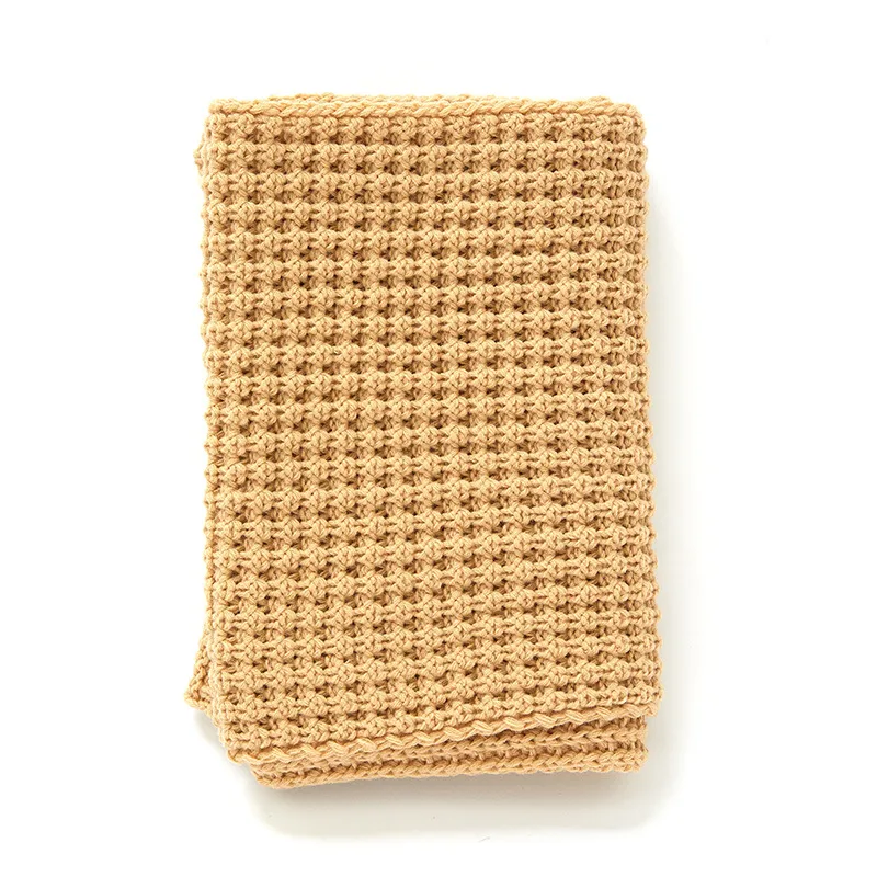 Hot Sale New  High-end Sense Women's  Solid Color Scarf Autumn And Winter  Knitted Scarf display picture 15