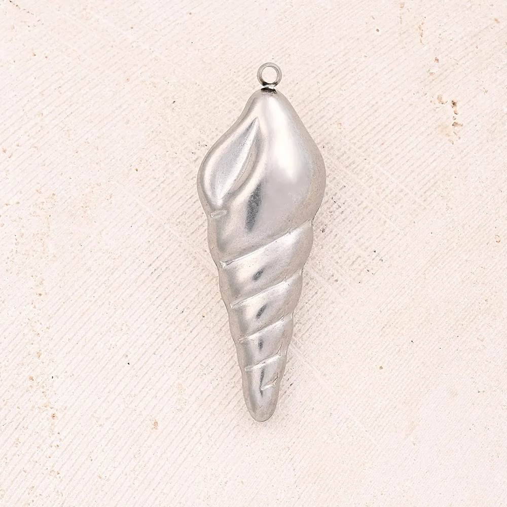 Best Seller In Europe And America DIY Ornament Accessories Conch Starfish Shell Woven Square Pendant display picture 6