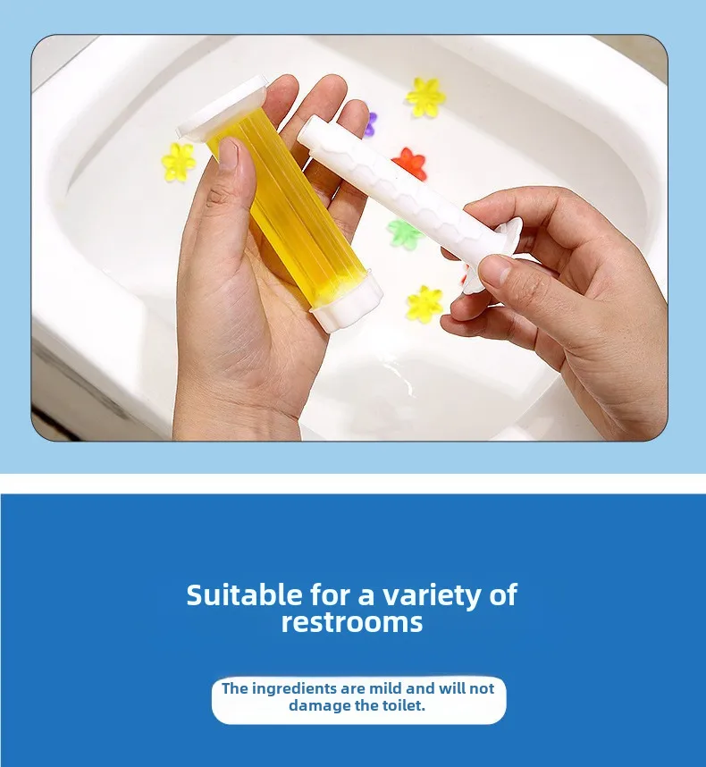 Toilet Floret 7 Generation Fragrance Bean Toilet Gel Newly Upgraded Nine Fragrant Household Deodorant  Outlet display picture 11