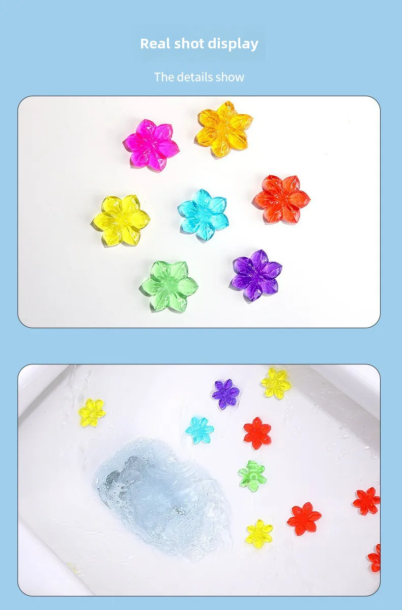 Toilet Floret 7 Generation Fragrance Bean Toilet Gel Newly Upgraded Nine Fragrant Household Deodorant  Outlet display picture 12