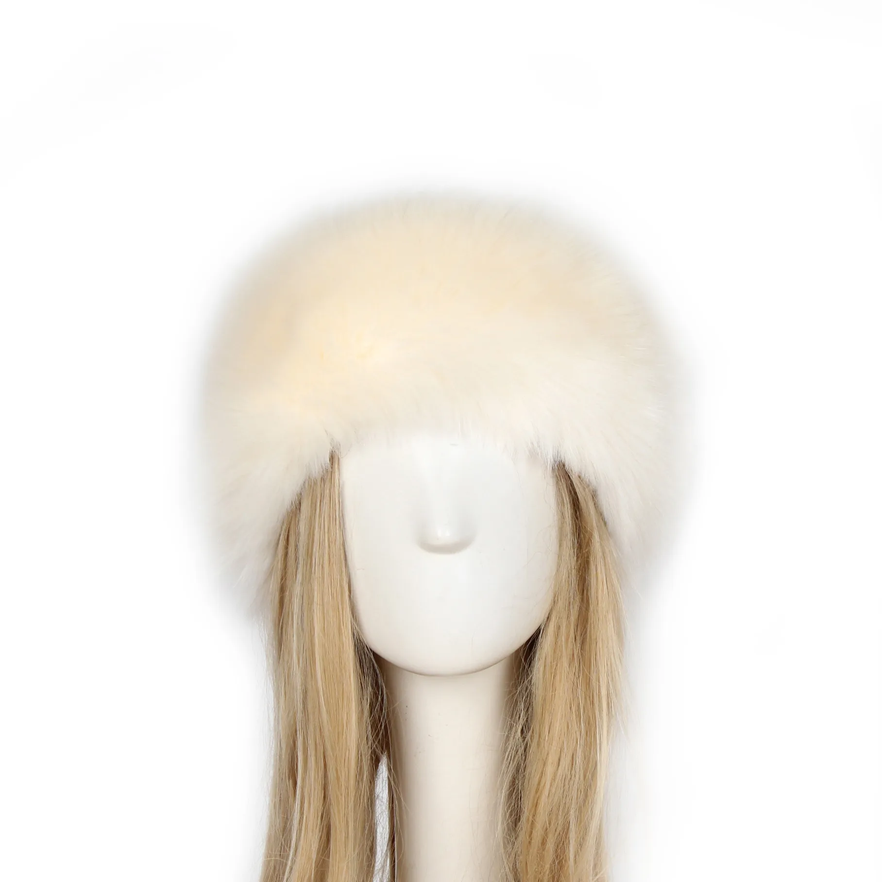 P0202 Fashion Color Mao Mao Head Ring Head Ring Imitation Fur Warm Headgear Cap Children Europe And The United States New display picture 18