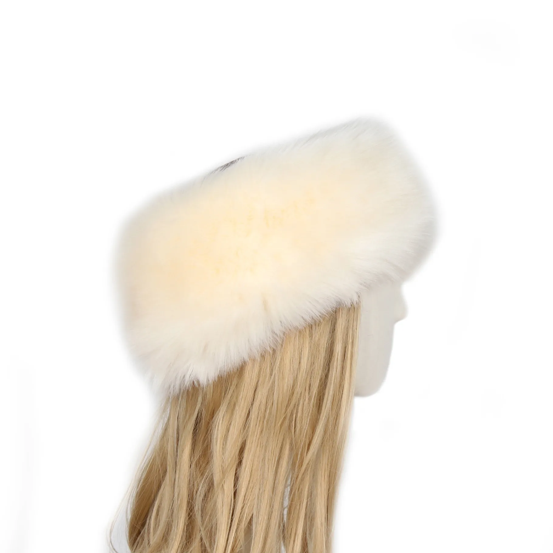 P0202 Fashion Color Mao Mao Head Ring Head Ring Imitation Fur Warm Headgear Cap Children Europe And The United States New display picture 19