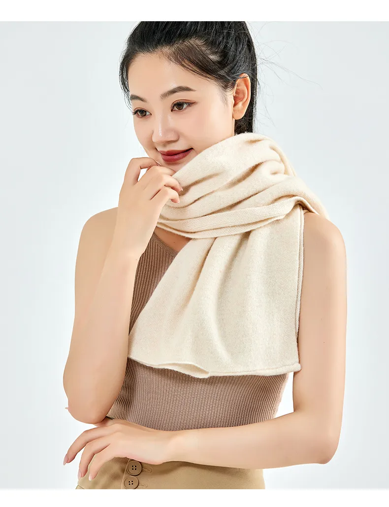 Cashmere Shawl Scarf Women's Autumn And Winter Warm  Scarf Outer Sweater Knitted Cardigan Sweater Coat Top display picture 3
