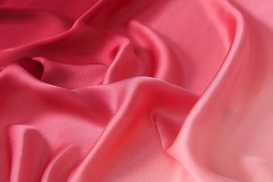 23 New Gradient Color Scarf Transitional Color New Silk Satin Scarf Scarf Elegant Long Women's Shawl Solid Color display picture 20