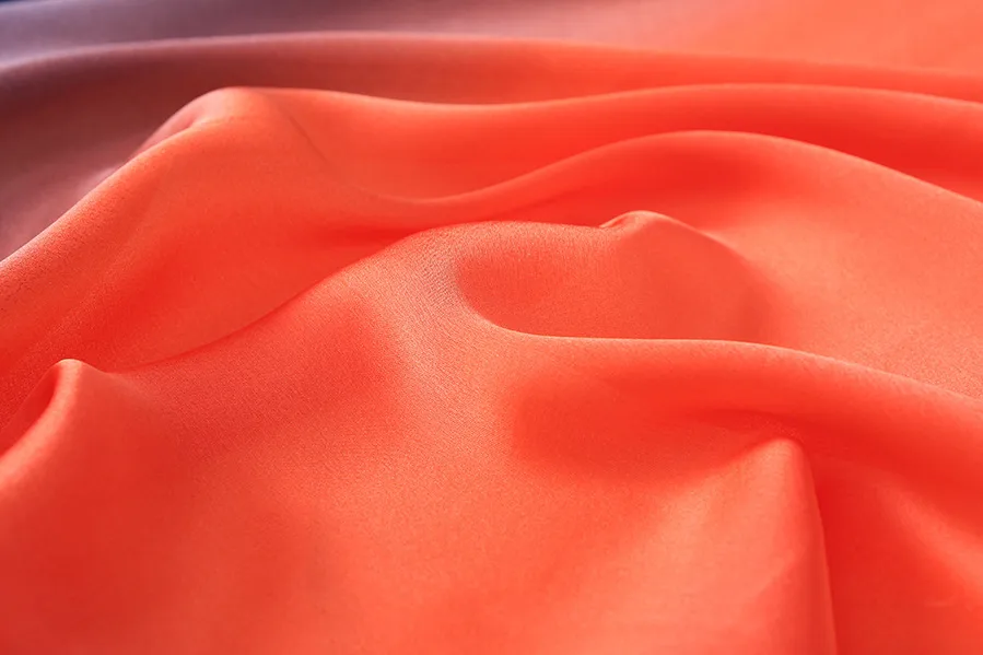23 New Gradient Color Scarf Transitional Color New Silk Satin Scarf Scarf Elegant Long Women's Shawl Solid Color display picture 44