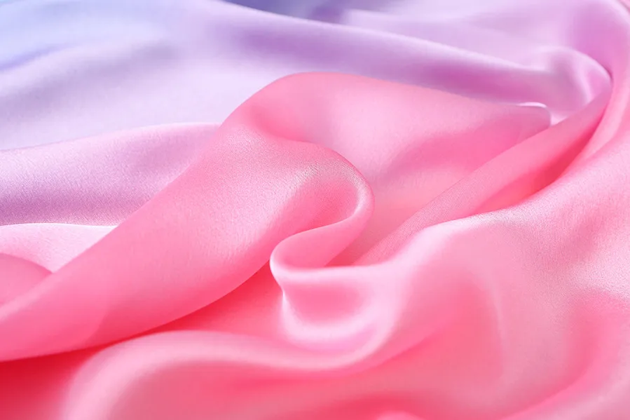 23 New Gradient Color Scarf Transitional Color New Silk Satin Scarf Scarf Elegant Long Women's Shawl Solid Color display picture 60