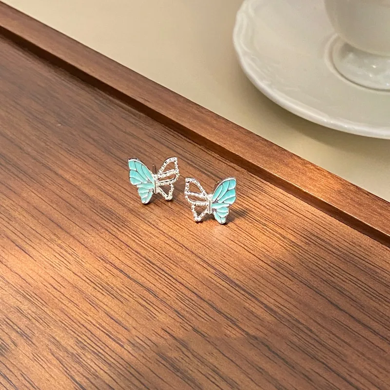 1 Pair Elegant Sweet Butterfly Alloy Ear Studs display picture 6