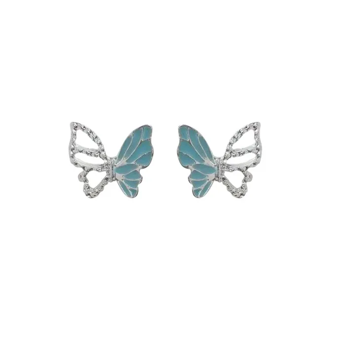 1 Pair Elegant Sweet Butterfly Alloy Ear Studs display picture 7