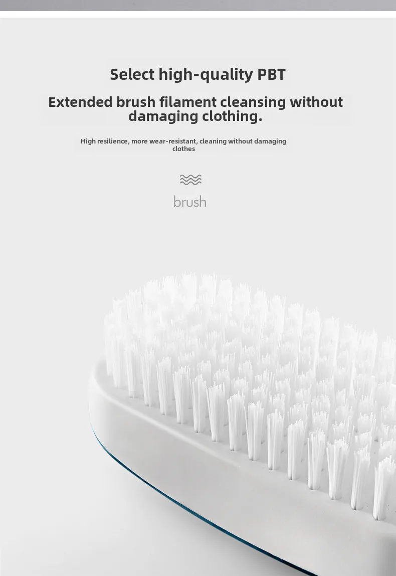 Hard Hair Laundry Brush Soft Hair Shoe Brush Shoe Washing Home Creative Multifunctional Plastic Shoe Brush Clothes Cleaning Brush display picture 3