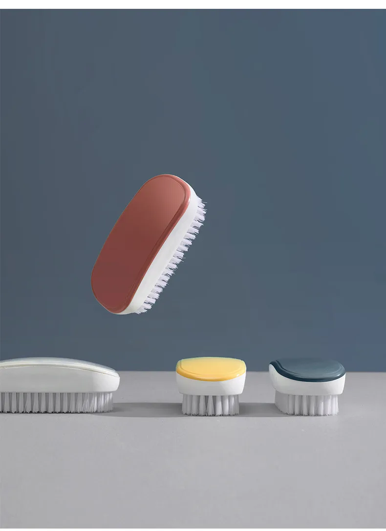 Hard Hair Laundry Brush Soft Hair Shoe Brush Shoe Washing Home Creative Multifunctional Plastic Shoe Brush Clothes Cleaning Brush display picture 4