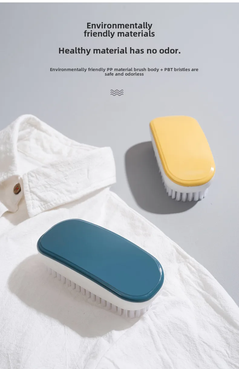 Hard Hair Laundry Brush Soft Hair Shoe Brush Shoe Washing Home Creative Multifunctional Plastic Shoe Brush Clothes Cleaning Brush display picture 5