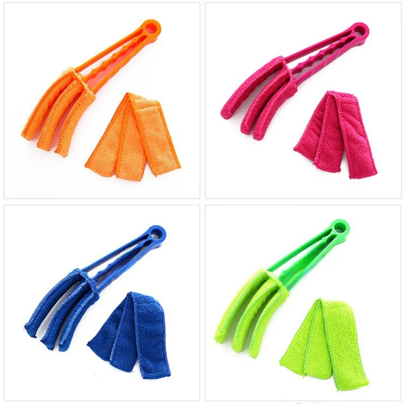 Air Conditioning Air Outlet Cleaning Brush Shutter Cleaning Tool Removable And Washable Dust Removal Brush Household  Artifact display picture 3