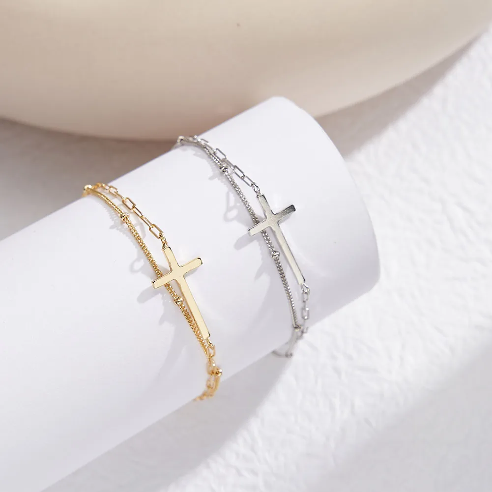 925 Sterling Silver Bracelets Simple Style display picture 2