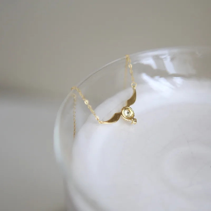 Harli Porter Snitch Necklace Female  Niche Design Sense Clavicle Chain Female  Valentine's Day Gift For Girls display picture 6