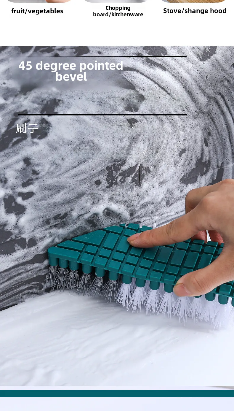 Bendable Cleaning Brush Household Kitchen Wash Basin Tile Floor Brush Bathroom Sink Wash Table Brush Fruit And Vegetable Brush display picture 8