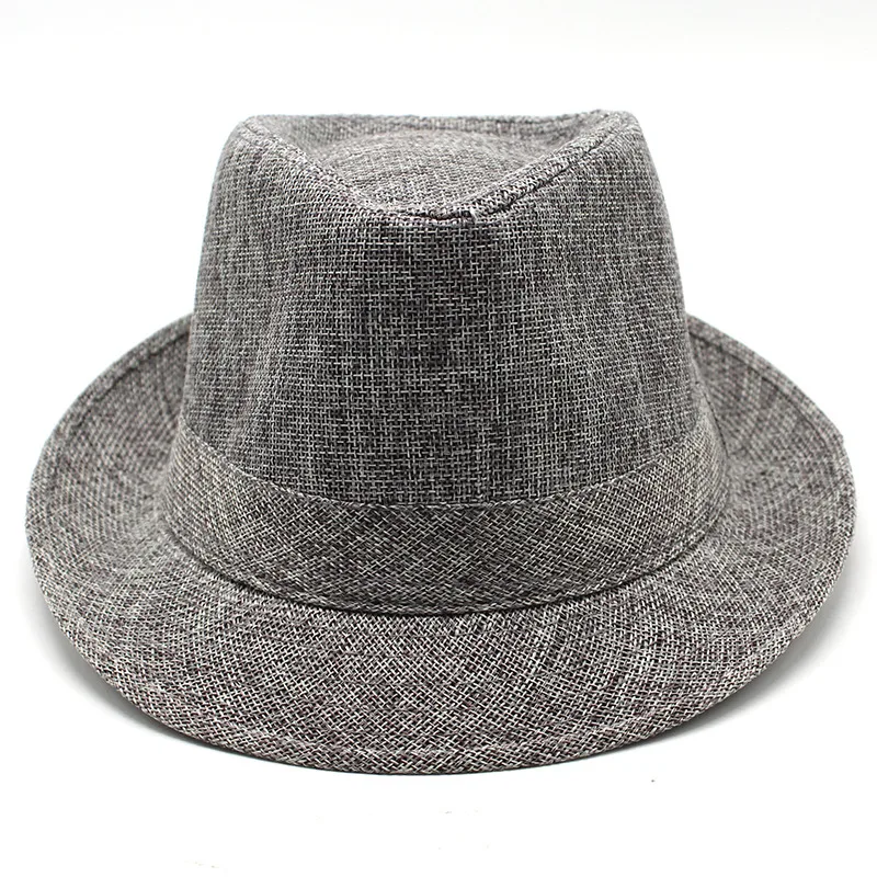 New Black And White Korean Style Summer Unisex Hat Top Hat British Gentleman Hat Jazz Cowboy Sun Hat display picture 3