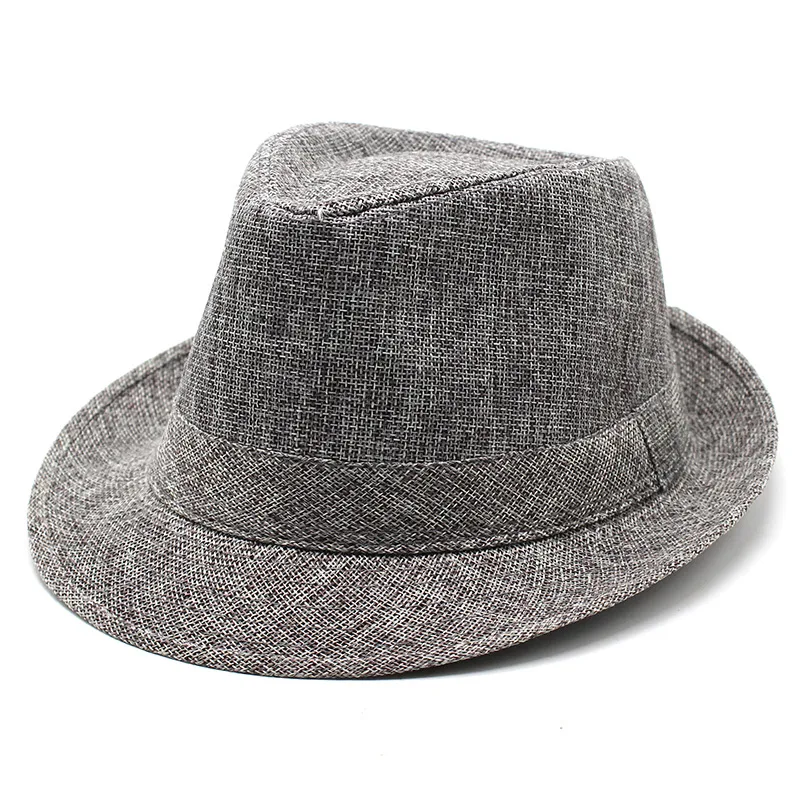 New Black And White Korean Style Summer Unisex Hat Top Hat British Gentleman Hat Jazz Cowboy Sun Hat display picture 4