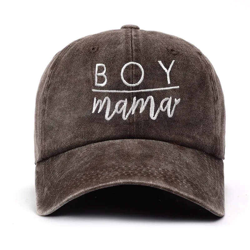 Baseball Cap, Washed Cotton Printed Hat, Old Dad Hat, Men's Retro  Baseball Cap, Popular Soft Top Sun display picture 2