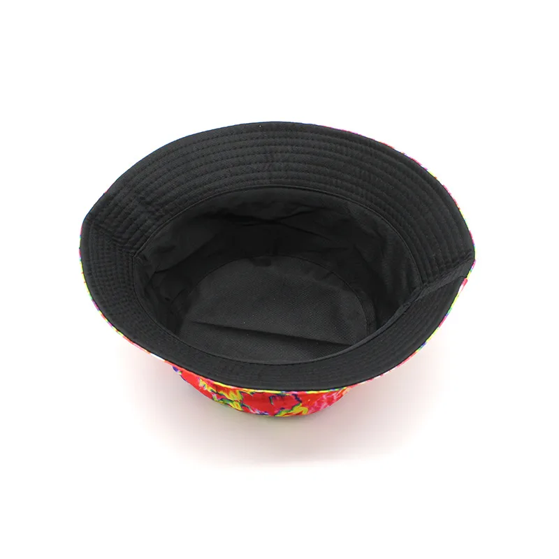 New Korean Style Double-sided Fisherman Hat Female  Wholesale Summer Travel Sun Protection Sun Hat Tie-dyed Travel Hat display picture 19