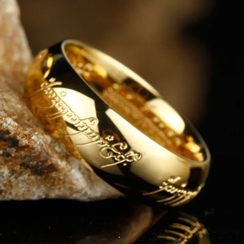 Popular Ring King Magic Ring Men's And Women's Stainless Steel Non-fading Titanium Steel Ring Trendy Personalized Jewelry display picture 2