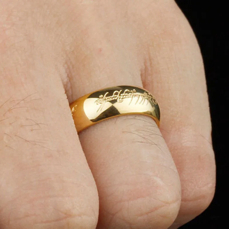 Popular Ring King Magic Ring Men's And Women's Stainless Steel Non-fading Titanium Steel Ring Trendy Personalized Jewelry display picture 7