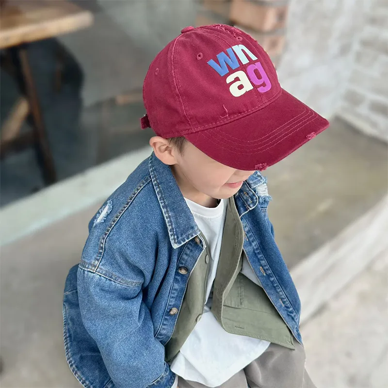 Baby's New Baseball Cap Trendy Children's Spring And Autumn Hat Boys And Girls Summer Sun Protection Printed Peaked Cap Korean Style display picture 2