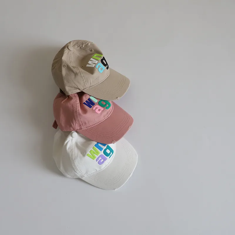 Baby's New Baseball Cap Trendy Children's Spring And Autumn Hat Boys And Girls Summer Sun Protection Printed Peaked Cap Korean Style display picture 5