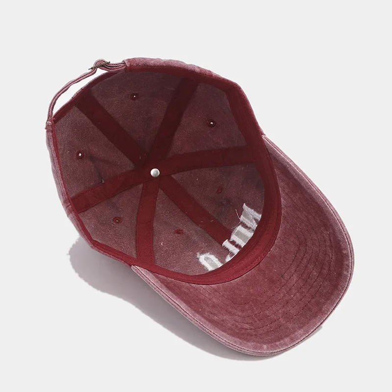 Hat Women's  Embroidered Letters NOLA Baseball Cap Korean Style  Retro Casual Couple Peaked Cap Men display picture 13