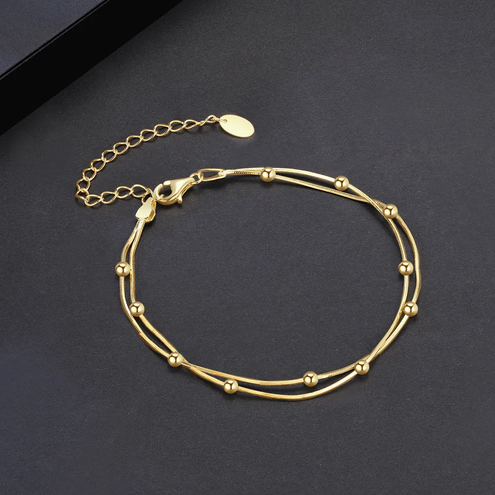 925 Sterling Silver Silver Bangles Ear Studs Chain & Link Bracelets CLASSIC display picture 1