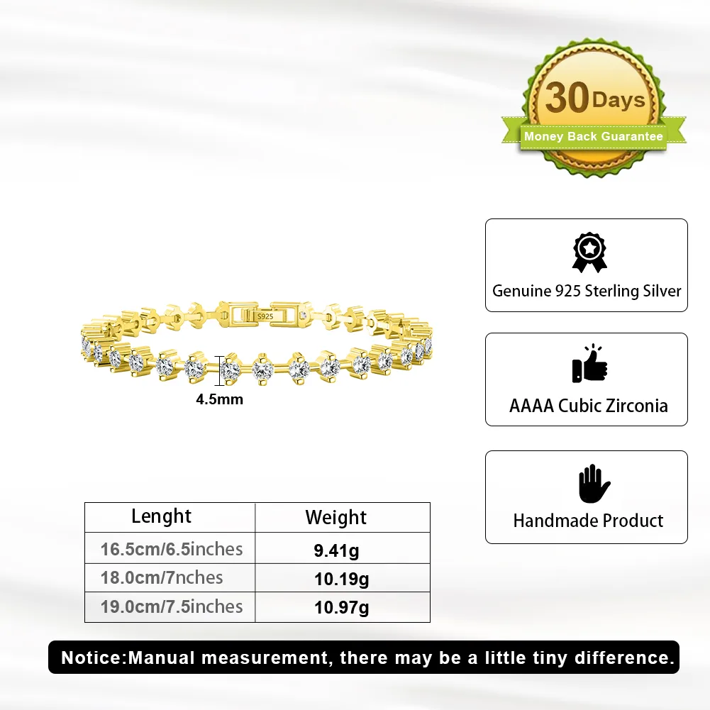 925 Sterling Silver Bangles Ear Studs Chain & Link Bracelets TRENDY display picture 2