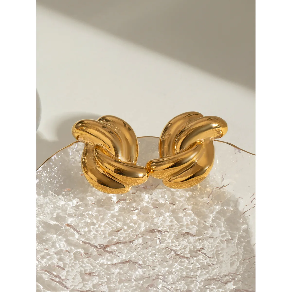 1 Pair Simple Style Classic Style Geometric 304 Stainless Steel Ear Studs display picture 10