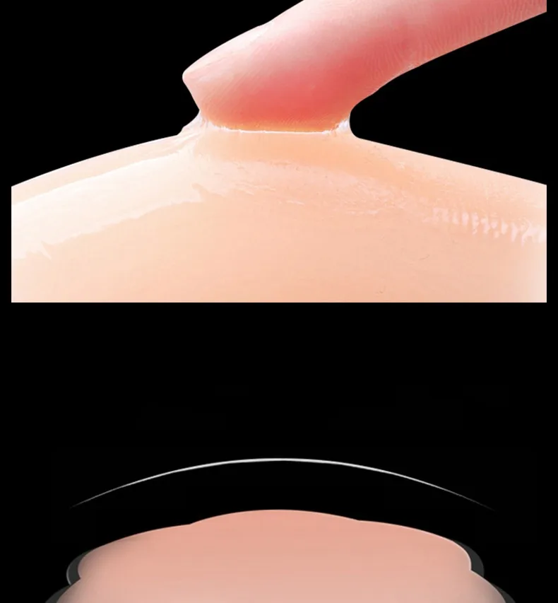Solid Color Gel Bras Chest Patch display picture 3