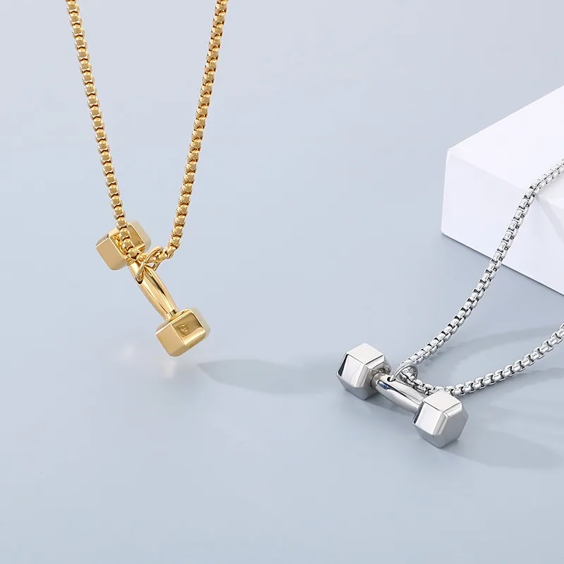 Wholesale Jewelry Elegant Simple Style Streetwear Geometric 304 Stainless Steel 18K Gold Plated Pendant Necklace display picture 8