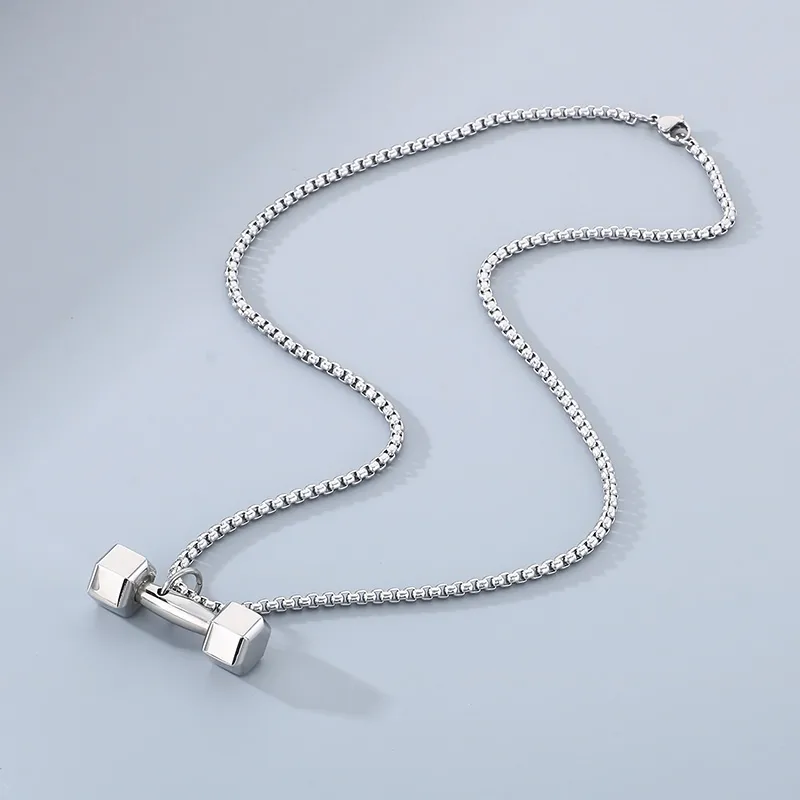Wholesale Jewelry Elegant Simple Style Streetwear Geometric 304 Stainless Steel 18K Gold Plated Pendant Necklace display picture 9