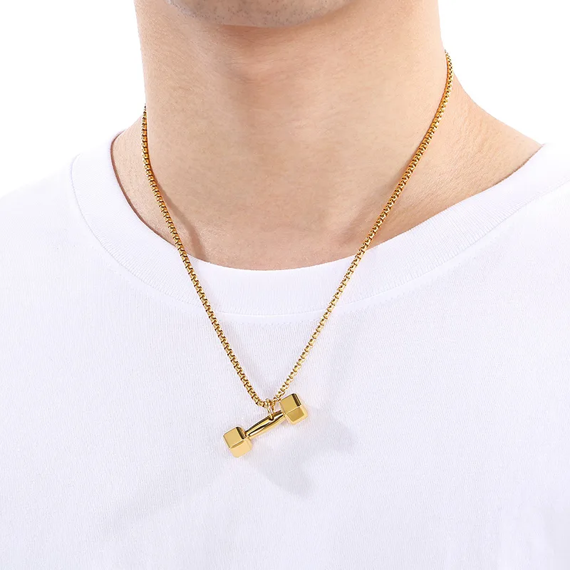 Wholesale Jewelry Elegant Simple Style Streetwear Geometric 304 Stainless Steel 18K Gold Plated Pendant Necklace display picture 11