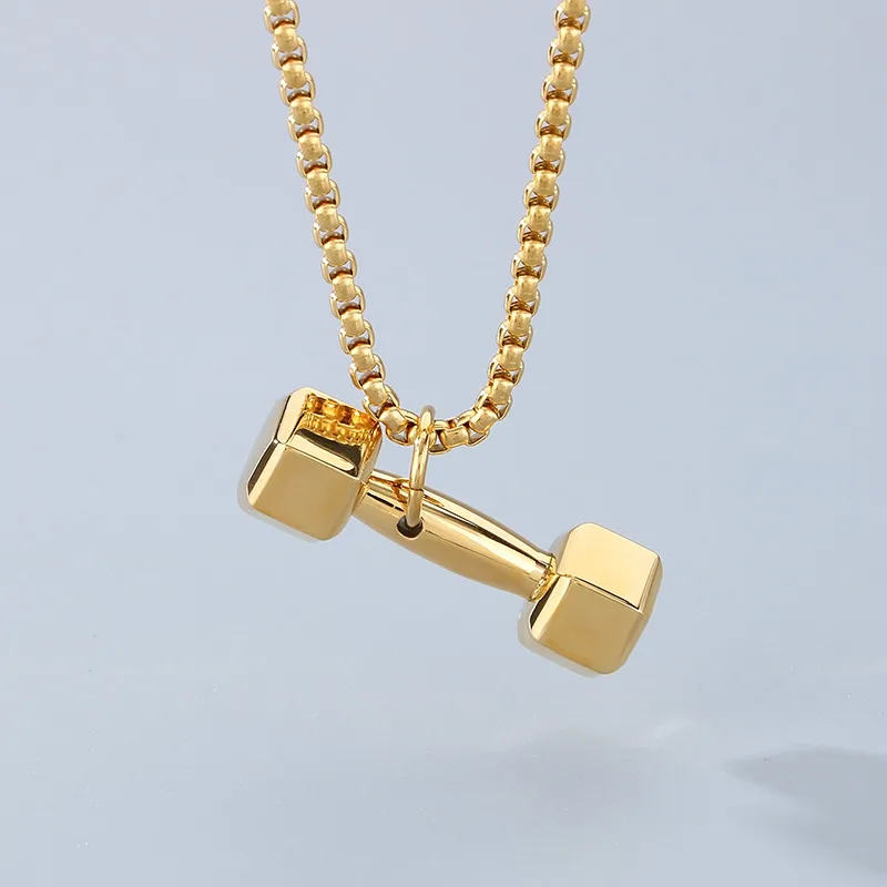 Wholesale Jewelry Elegant Simple Style Streetwear Geometric 304 Stainless Steel 18K Gold Plated Pendant Necklace display picture 6