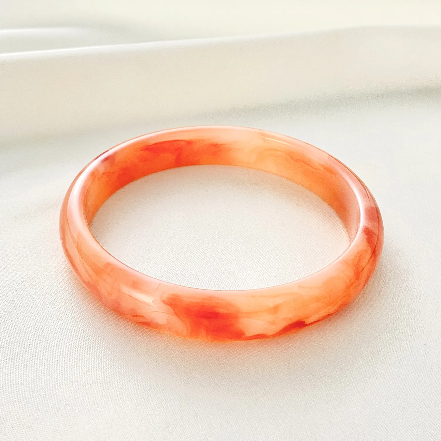 IG Style Retro Geometric Acrylic Polishing Women's Bangle display picture 26