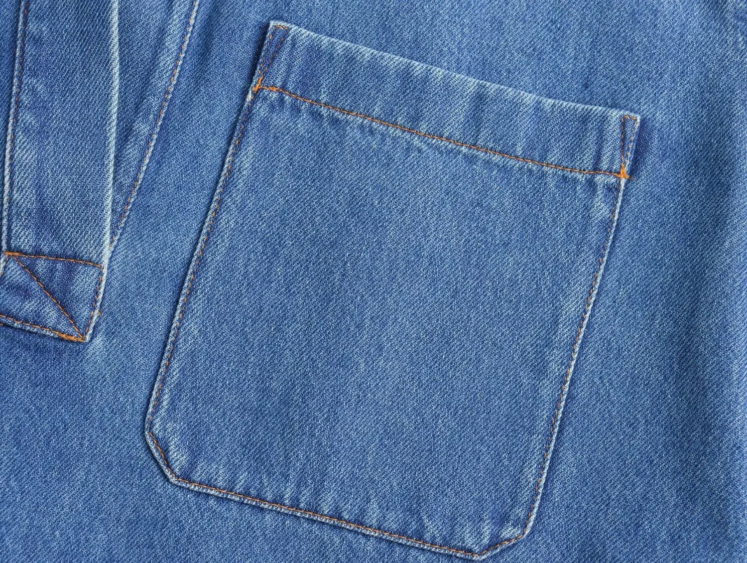 Spring  New Street Style Denim Shirt 1209427001 Casual Pants 1209795001 Suit display picture 12