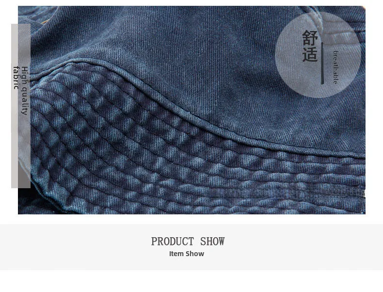 Fisherman Hat Men's Autumn Washed Cowboy Hat Basin Hat Women's Autumn And Winter Cotton  Outdoor Distressed Mountaineering Sun Hat display picture 3
