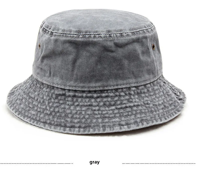 Fisherman Hat Men's Autumn Washed Cowboy Hat Basin Hat Women's Autumn And Winter Cotton  Outdoor Distressed Mountaineering Sun Hat display picture 8