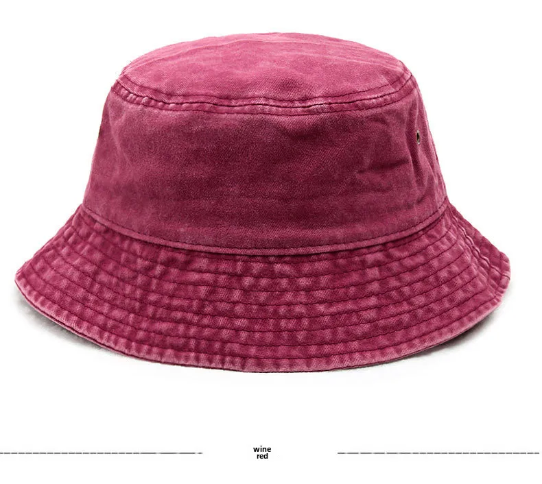 Fisherman Hat Men's Autumn Washed Cowboy Hat Basin Hat Women's Autumn And Winter Cotton  Outdoor Distressed Mountaineering Sun Hat display picture 10