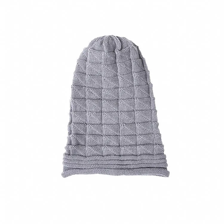 Popular Pleated Flanging Pullover Hat Women's Autumn And Winter Ski Wool Hat  Outdoor Knitted Hat display picture 11