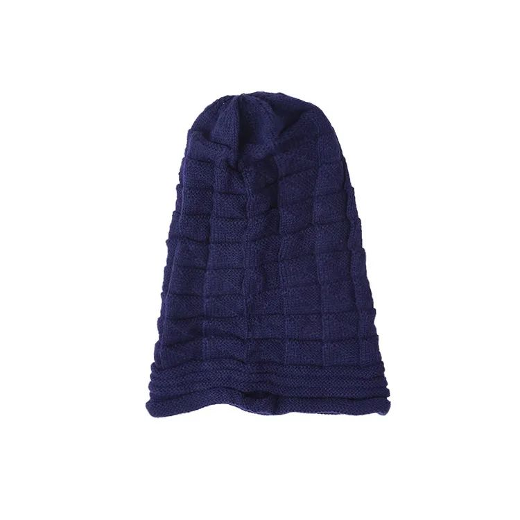 Popular Pleated Flanging Pullover Hat Women's Autumn And Winter Ski Wool Hat  Outdoor Knitted Hat display picture 13
