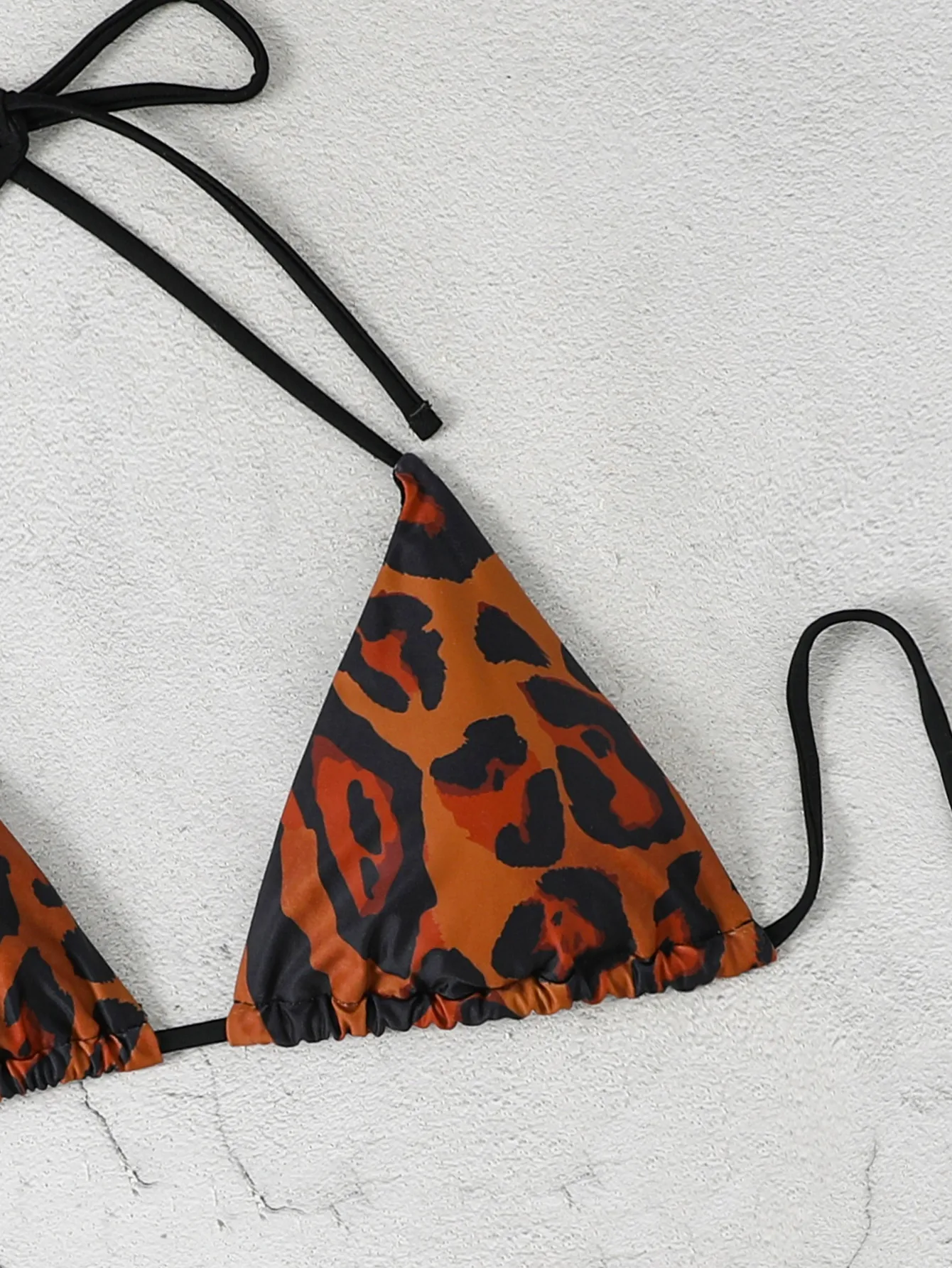 Women's Leopard 2 Pieces Set Swimwear display picture 4