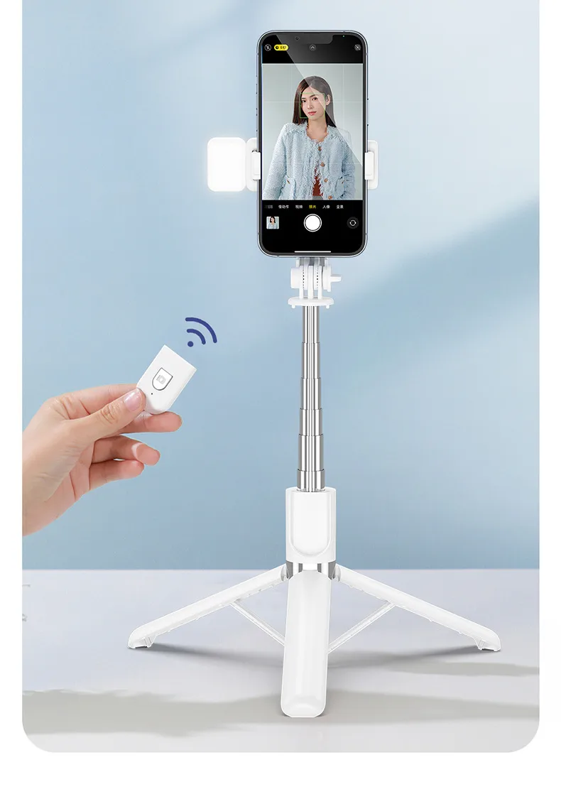 Digital Computer/mobile Selfie Stick Handheld Extendable Monopod Tripod Bracket Live Broadcast Bracket For Photography display picture 14