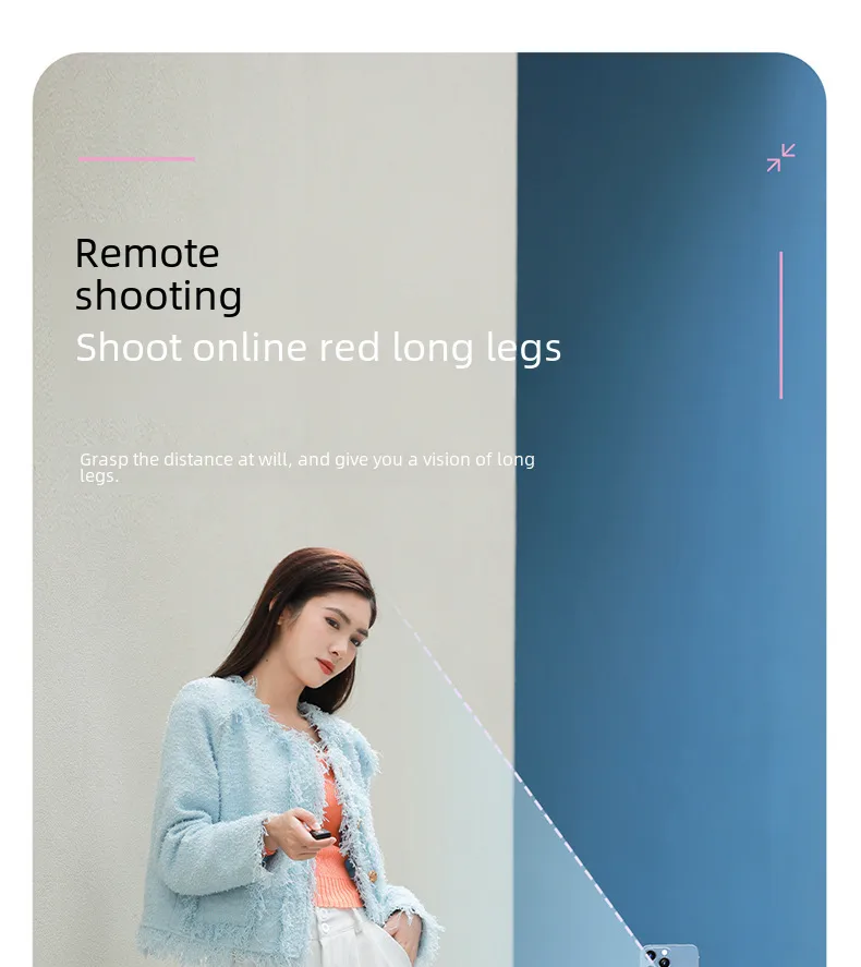 Digital Computer/mobile Selfie Stick Handheld Extendable Monopod Tripod Bracket Live Broadcast Bracket For Photography display picture 16