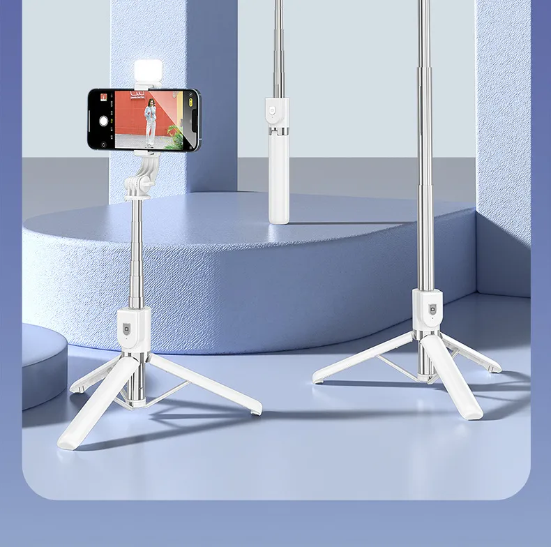 Digital Computer/mobile Selfie Stick Handheld Extendable Monopod Tripod Bracket Live Broadcast Bracket For Photography display picture 19