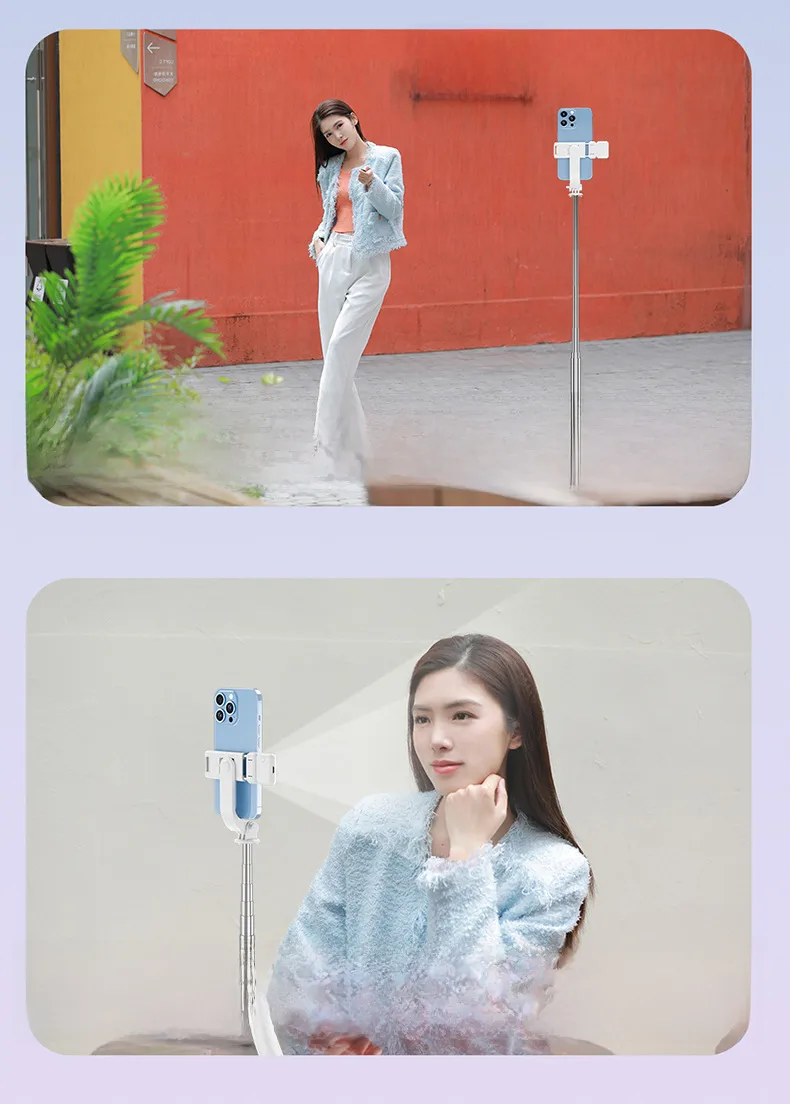 Digital Computer/mobile Selfie Stick Handheld Extendable Monopod Tripod Bracket Live Broadcast Bracket For Photography display picture 21
